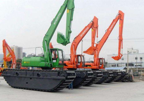 鱼池开挖水陆两用挖掘机出租价格点击了解更多 多图