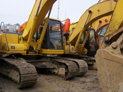 二手挖掘机出口尽在上海二手挖机市场品种齐全 图片_高清大图 