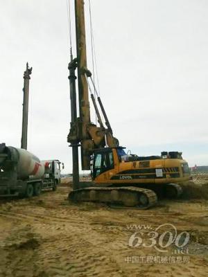 雷沃旋挖钻助力陕西榆林电厂建设 - 行业动态 - 资讯中心 - 中国工程机械信息网