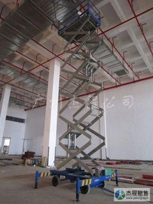广州白云区剪刀式升降机租赁公司 提供专业工程机械设备租赁与安装服务